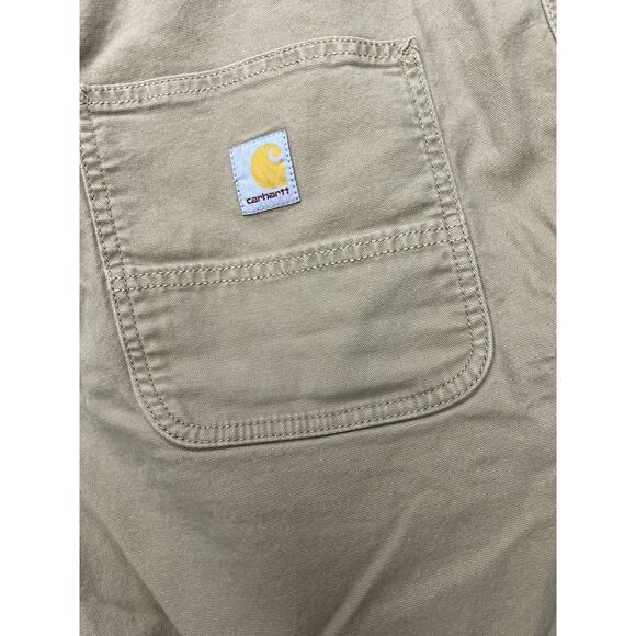 CARHARTT Relaxed Fit Rugged Flex Brown Shorts Men 40 105841 DKH - Picture 3 of 8